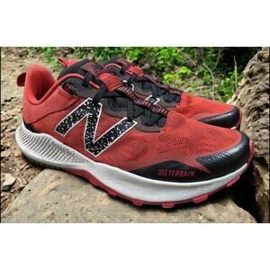 New Balance Dynasoft Nitrel V4 Trail Running Red Black Shoes Mens 9 Fast Ship
